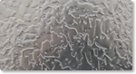 текстурный металлический лист, дизайн ледяные узоры